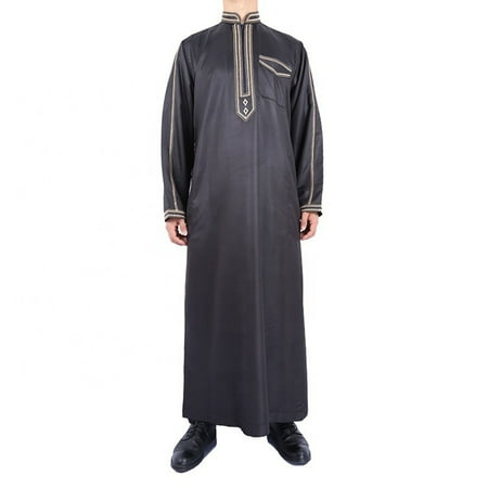 Men s Jubba Long Dress Fashion Ethnic Style Dubai Gown Shirt for Evening Party
Men s Jubba Long Dress Fashion Ethnic Style Dubai Gown Shirt for Evening Party