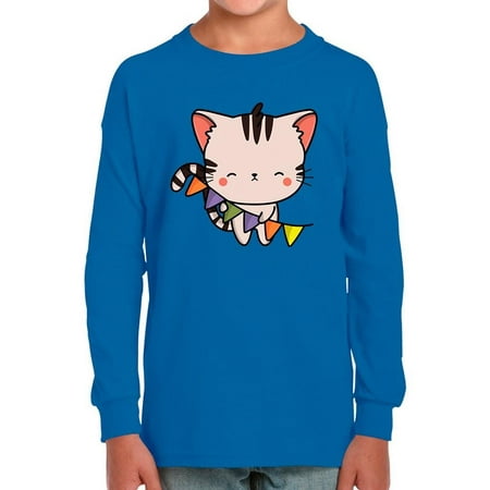 Cute Kittyboo W Colorful Flags Long Sleeve Toddler -Image by Shutterstock 3 Toddler
Cute Kittyboo W Colorful Flags Long Sleeve Toddler -Image by Shutterstock 3 Toddler