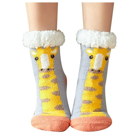 Fashion Socks Women Christmas Cartoon Floor Socks Thicken Warm Non-Slip Sleeping Socks Slippers Socks
Fashion Socks Women Christmas Cartoon Floor Socks Thicken Warm Non-Slip Sleeping Socks Slippers Socks