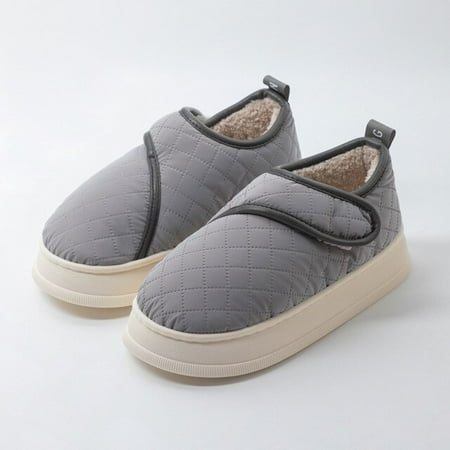 CoCopeanut Waterproof Down Upper Thickened Plush for Warmth Household Slippers Cotton Women Boots Simple Solid Color Winter Couple Shoes
CoCopeanut Waterproof Down Upper Thickened Plush for Warmth Household Slippers Cotton Women Boots Simple Solid Color Winter Couple Shoes