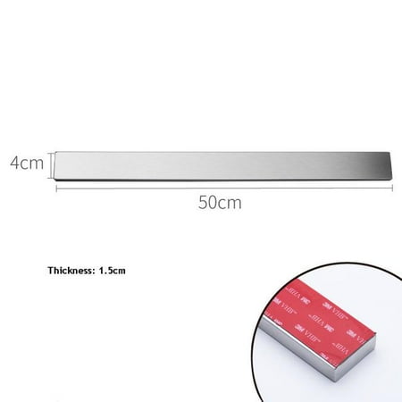 Professional Magnetic Knife Strip Stainless Steel Magnetic Knife Holder Rack Kitchen Knife Bar 30/40/50cm
Professional Magnetic Knife Strip Stainless Steel Magnetic Knife Holder Rack Kitchen Knife Bar 30/40/50cm