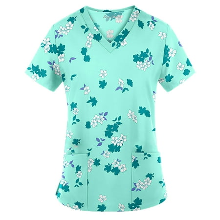 gakvbuo Nursing Uniform for Womens Scrubs Tops Color Casual Working Uniform with Pocket V-Neck Work Utility & Safety Tops Nursing Worker Protective Clothing Top
gakvbuo Nursing Uniform for Womens Scrubs Tops Color Casual Working Uniform with Pocket V-Neck Work Utility & Safety Tops Nursing Worker Protective Clothing Top