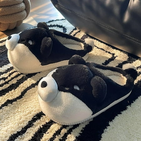 CoCopeanut Cartoon Animals Slipper for Couples Winter Indoor WarmPlush Slippers Cute Dog Platform Faux Fur Woman Home Shoes Flip Flops
CoCopeanut Cartoon Animals Slipper for Couples Winter Indoor WarmPlush Slippers Cute Dog Platform Faux Fur Woman Home Shoes Flip Flops