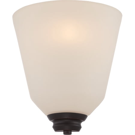 Bathroom Vanity 1 Light With Mahogany Bronze Finish GU24 Bulb Type 8 inch 9.8 Watts