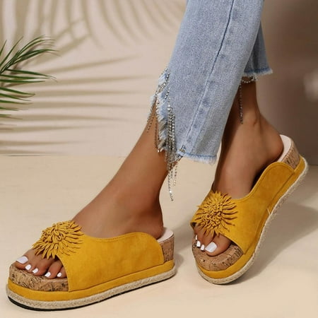 Homedles Sandals for Women- Comfortable Summer Flat Gift for Women Casual Open toe Braided Sandals Yellow 39
Homedles Sandals for Women- Comfortable Summer Flat Gift for Women Casual Open toe Braided Sandals Yellow 39