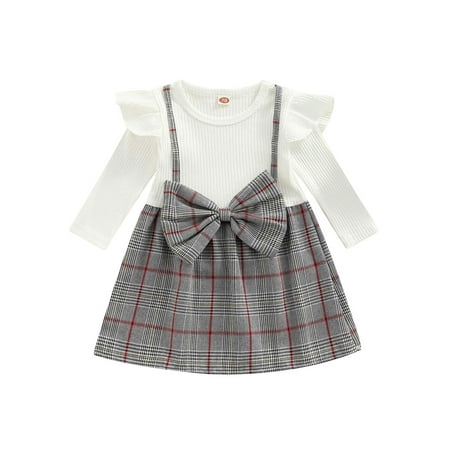 Jxzom Newborn Infant Casual Dress White Color Block Baby Girls Plaid Print Fly Sleeve Round Neck Big Bow Clothes Vestidos 0-24M
Jxzom Newborn Infant Casual Dress White Color Block Baby Girls Plaid Print Fly Sleeve Round Neck Big Bow Clothes Vestidos 0-24M