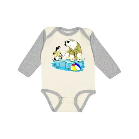 Inktastic Penguin and Polar Bear Iceberg Beach Bums Gift Baby Boy or Baby Girl Long Sleeve Bodysuit
Inktastic Penguin and Polar Bear Iceberg Beach Bums Gift Baby Boy or Baby Girl Long Sleeve Bodysuit