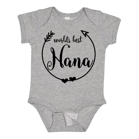 Inktastic World s Best Nana Gift Baby Girl Bodysuit