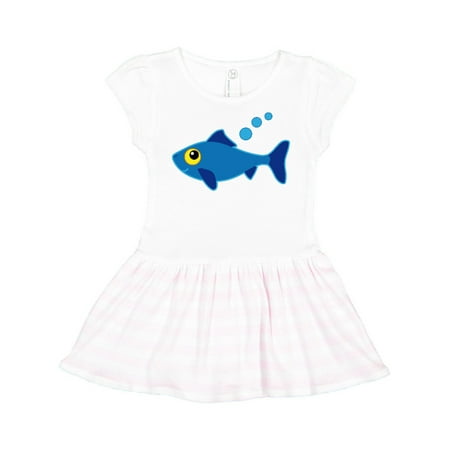 Inktastic Fishing Blue Fish Gift Toddler Girl Dress
Inktastic Fishing Blue Fish Gift Toddler Girl Dress