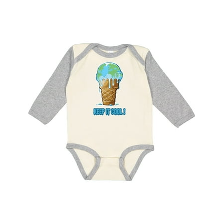 Inktastic Keep It Cool Melting Earth Ice Cream Cone Gift Baby Boy or Baby Girl Long Sleeve Bodysuit
Inktastic Keep It Cool Melting Earth Ice Cream Cone Gift Baby Boy or Baby Girl Long Sleeve Bodysuit