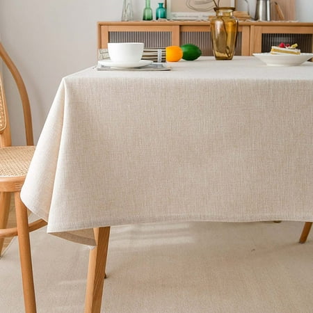 UMMH Faux Linen Rectangle Tablecloth 55x87 Inch Stain and Wrinkle Resistant Washable Polyester Table Cloth Square Table Cover Heavy Weight Soft Tablecloths Machine Washable
UMMH Faux Linen Rectangle Tablecloth 55x87 Inch Stain and Wrinkle Resistant Washable Polyester Table Cloth Square Table Cover Heavy Weight Soft Tablecloths Machine Washable