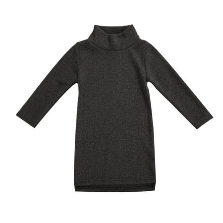 One opening Infant Solid Color Dress Toddler Long Sleeve High Collar Sweater Baby Girl Slim Clothes
One opening Infant Solid Color Dress Toddler Long Sleeve High Collar Sweater Baby Girl Slim Clothes