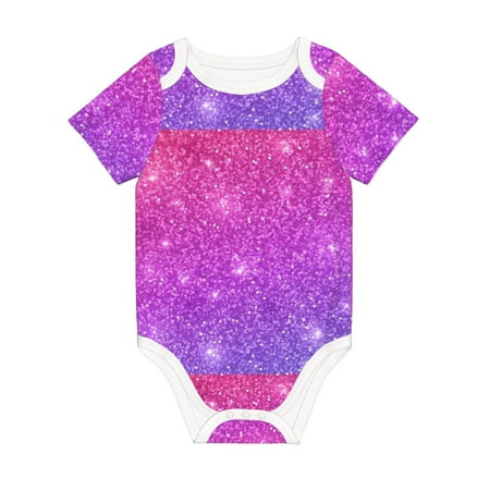 Coaee Purple Glitter for Soft Cotton Baby Short-Sleeve Bodysuit Baby Girls Boys Bodysuit Romper
Coaee Purple Glitter for Soft Cotton Baby Short-Sleeve Bodysuit Baby Girls Boys Bodysuit Romper