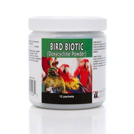 Thomas Labs Bird Biotic Doxycycline Hyclate Powder 30 Count 100mg Packets