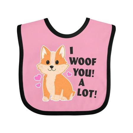 Inktastic I Woof You a Lot with Corgi Illustration Gift Baby Boy or Baby Girl Bib
Inktastic I Woof You a Lot with Corgi Illustration Gift Baby Boy or Baby Girl Bib
