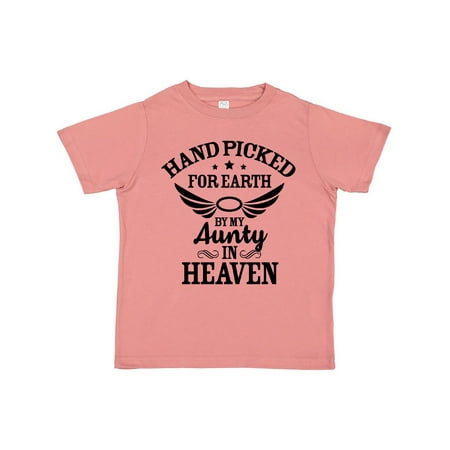 Inktastic Handpicked for Earth By My Aunty in Heaven with Angel Wings Gift Toddler Boy or Toddler Girl T-Shirt
Inktastic Handpicked for Earth By My Aunty in Heaven with Angel Wings Gift Toddler Boy or Toddler Girl T-Shirt