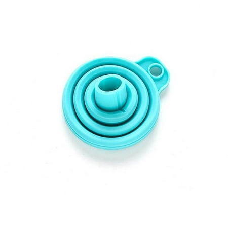 Portable Funnel 1PC Soft Silicone Folding Collapsible Funnel Cooking Oil Wine Divider Kitchen ToolBlue
Portable Funnel 1PC Soft Silicone Folding Collapsible Funnel Cooking Oil Wine Divider Kitchen ToolBlue