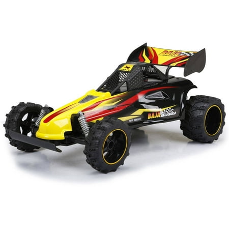 1:14 RC Chargers Full-Function Baja Buggy, Interceptor, Yellow