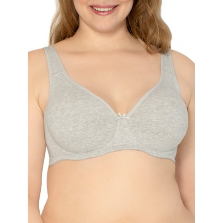 Fruit of the Loom Women s Plus Size Beyond Soft Cotton Unlined Underwire Bra Style FT813
Fruit of the Loom Women s Plus Size Beyond Soft Cotton Unlined Underwire Bra Style FT813