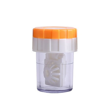 WOXINDA Contact Eyeglas Cleaner Washer Contact Cleaning Case Box Container Soak