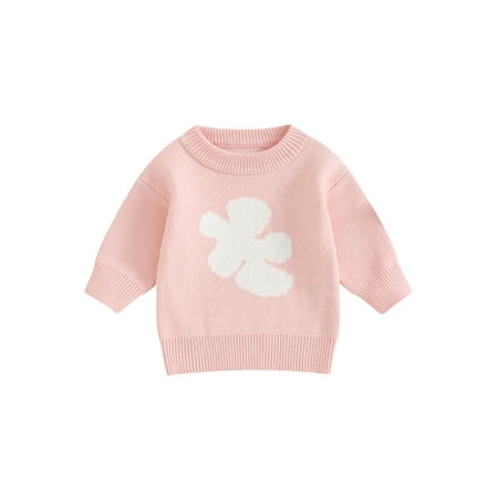 Qtinghua Infant Toddler Baby Girls Sweater Flower Print Long Sleeve Pullover Jumper Tops Fall Winter Clothes Pink 2-3 Years
Qtinghua Infant Toddler Baby Girls Sweater Flower Print Long Sleeve Pullover Jumper Tops Fall Winter Clothes Pink 2-3 Years