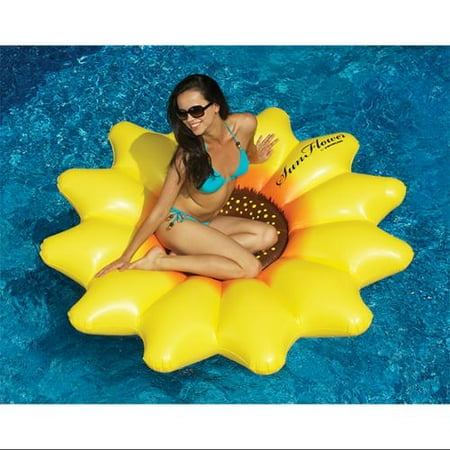 72 quot water sports inflatable sunflower island novelty 72 quot water sports inflatable sunflower island novelty