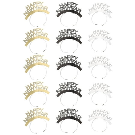 New Year Headdresses 15Pcs Headdress for New Year s Party Letter Shape Design Headdress for Decor
New Year Headdresses 15Pcs Headdress for New Year s Party Letter Shape Design Headdress for Decor