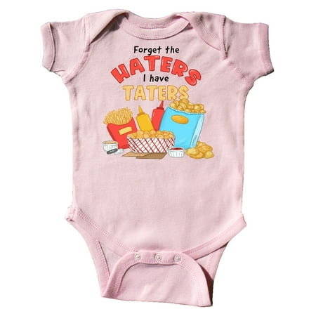 Inktastic Forget the Haters I Have Taters with Fries and Gift Baby Boy or Baby Girl Bodysuit
Inktastic Forget the Haters I Have Taters with Fries and Gift Baby Boy or Baby Girl Bodysuit