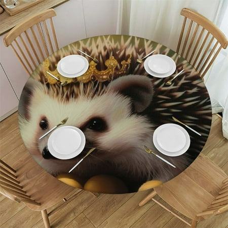 Patifu Hedgehog Crown Eggs Round Table Cover Stain Resistant Washable Indoor Outdoor Tablecloth Kitchen Dining Wedding Parties 100% Polyester Fiber 38-42
Patifu Hedgehog Crown Eggs Round Table Cover Stain Resistant Washable Indoor Outdoor Tablecloth Kitchen Dining Wedding Parties 100% Polyester Fiber 38-42