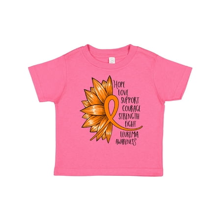 Inktastic Leukemia Awareness Orange Sunflower Ribbon Gift Toddler Boy or Toddler Girl T-Shirt
Inktastic Leukemia Awareness Orange Sunflower Ribbon Gift Toddler Boy or Toddler Girl T-Shirt
