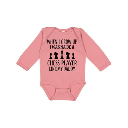 Inktastic Futre Chess Player Like Daddy Gift Baby Boy or Baby Girl Long Sleeve Bodysuit
Inktastic Futre Chess Player Like Daddy Gift Baby Boy or Baby Girl Long Sleeve Bodysuit