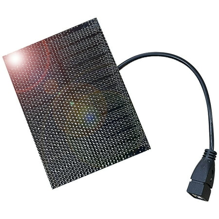 Julam Mini Solar Panel-USB Solar Panel Charger 5V 5W-High Performance Monocrystalline for Bicycle Cellphone Power Bank Camping Lanterns
Julam Mini Solar Panel-USB Solar Panel Charger 5V 5W-High Performance Monocrystalline for Bicycle Cellphone Power Bank Camping Lanterns