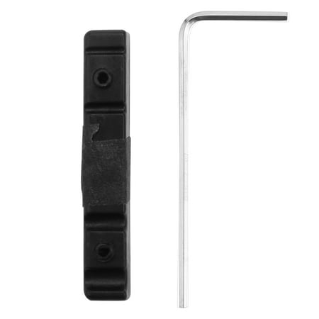 Adjustable Pom Nut Slotted for 5 Strings Guitar Replacement Parts Black