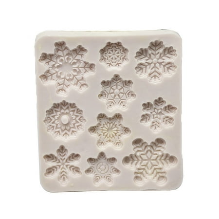JHDONG Snowflake Epoxy Silicone Mold Chocolate Candy Mold Christmas DIY Baking Tool
JHDONG Snowflake Epoxy Silicone Mold Chocolate Candy Mold Christmas DIY Baking Tool