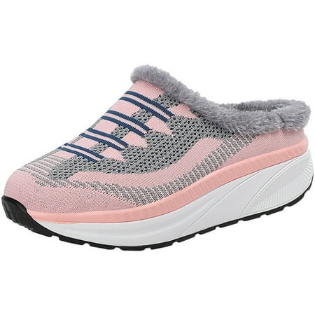 Rdeuod Winter Slippers for Women Winter Shoes Flying Woven Slippers Thick Sole Outdoor Comfort Leisure Warm Shoes
Rdeuod Winter Slippers for Women Winter Shoes Flying Woven Slippers Thick Sole Outdoor Comfort Leisure Warm Shoes
