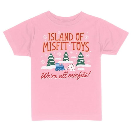TeesAndTankYou Islands Of Misfit Christmas Toddler Kids T-Shirt 5T Light Pink
TeesAndTankYou Islands Of Misfit Christmas Toddler Kids T-Shirt 5T Light Pink