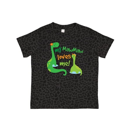 Inktastic My MawMaw Loves Me Grandson Gift Toddler Boy Girl T-Shirt