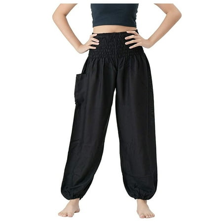 Mortilo Yoga Work Pants for Women Women s Comfy Boho Pants Loose Yoga Pants Hippie Pajama Lounge Boho Pajama Pants Polyester Black Yoga Pants
Mortilo Yoga Work Pants for Women Women s Comfy Boho Pants Loose Yoga Pants Hippie Pajama Lounge Boho Pajama Pants Polyester Black Yoga Pants
