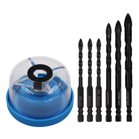 Ekeka Free Shipping 7pcs DIY Ceramic Tile With Cover Non Slip Tungsten Carbide Drill Bit Set
Ekeka Free Shipping 7pcs DIY Ceramic Tile With Cover Non Slip Tungsten Carbide Drill Bit Set