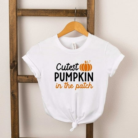Jane + Vogue Cutest Pumpkin In The Patch Colorful Toddler Graphic T-Shirt in White for Unisex 2T
Jane + Vogue Cutest Pumpkin In The Patch Colorful Toddler Graphic T-Shirt in White for Unisex 2T
