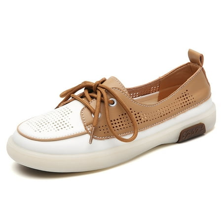 Women‘s Hollow Out Flat Sneakers Casual Breathable Lace Up Colorblock Walking Shoes Lightweight Outdoor Shoes
Women‘s Hollow Out Flat Sneakers Casual Breathable Lace Up Colorblock Walking Shoes Lightweight Outdoor Shoes