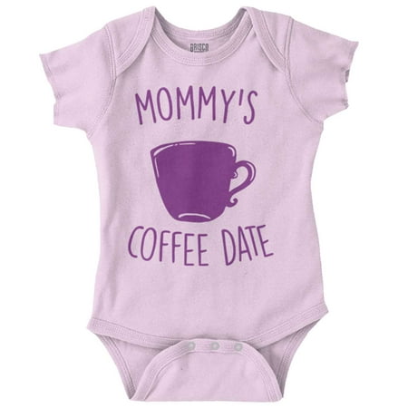 Mommy s Coffee Date Little One s Romper Boys or Girls Infant Baby Brisco Brands NB
Mommy s Coffee Date Little One s Romper Boys or Girls Infant Baby Brisco Brands NB