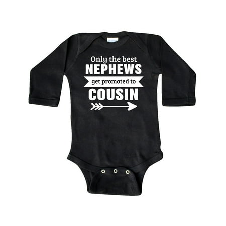 Inktastic Only the Best Nephews Get Promoted to Cousin Gift Baby Boy or Baby Girl Long Sleeve Bodysuit
Inktastic Only the Best Nephews Get Promoted to Cousin Gift Baby Boy or Baby Girl Long Sleeve Bodysuit