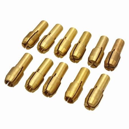 Feiruifan 11PCS/Set Brass Chuck Practical Durable 0.5-3.2mm Driling Chuck for Rotatable Power Tool
Feiruifan 11PCS/Set Brass Chuck Practical Durable 0.5-3.2mm Driling Chuck for Rotatable Power Tool