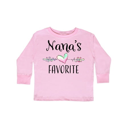 Inktastic Nana s Favorite- Heart Grandchild Gift Toddler Boy or Toddler Girl Long Sleeve T-Shirt
Inktastic Nana s Favorite- Heart Grandchild Gift Toddler Boy or Toddler Girl Long Sleeve T-Shirt