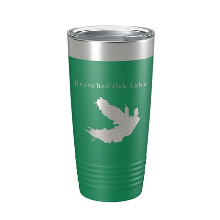 Branched Oak Lake Map Tumbler Travel Mug Insulated Laser Engraved Coffee Cup Nebraska 20 oz Green
Branched Oak Lake Map Tumbler Travel Mug Insulated Laser Engraved Coffee Cup Nebraska 20 oz Green