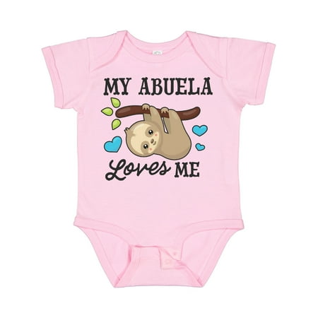 Inktastic My Abuela Loves Me with Sloth and Hearts Gift Baby Boy or Baby Girl Bodysuit
Inktastic My Abuela Loves Me with Sloth and Hearts Gift Baby Boy or Baby Girl Bodysuit