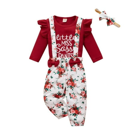 Malisata Baby Girl Cute Hanging Letter Long Sleeve + Bow Printed Overalls + Headband Three-piece
Malisata Baby Girl Cute Hanging Letter Long Sleeve + Bow Printed Overalls + Headband Three-piece
