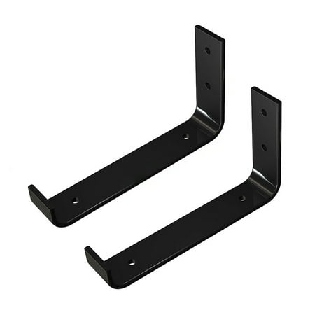 2 Pieces L-Shape Wall-Mount Bracket Right Angle Corner Brace Home Office Shelf Organizer Holder 30x4x0.4cm 14.5cm
2 Pieces L-Shape Wall-Mount Bracket Right Angle Corner Brace Home Office Shelf Organizer Holder 30x4x0.4cm 14.5cm