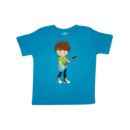 Inktastic Rock Boy Brown Hair Boy Playing Guitar In Band Gift Toddler Boy Girl T-Shirt
Inktastic Rock Boy Brown Hair Boy Playing Guitar In Band Gift Toddler Boy Girl T-Shirt